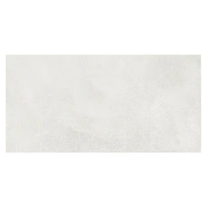 Revestimiento de pared Energy - 60 x 30 cm, Blanco, Mate, Espesor: 8 mm - Baldosa de gres porcelánico gris con una textura sutil, perfecta para interiores modernos. Duradera, fácil de mantener y versátil.