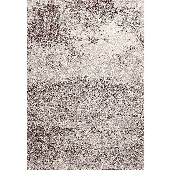 Dekoria Flachgewebeteppich - bordeaux, grau, 290 x 200 cm - Abstrakt gemusterter Teppich in Beige- und Brauntönen. Der Teppich hat ein unregelmäßiges, marmoriertes Design für ein modernes Ambiente.