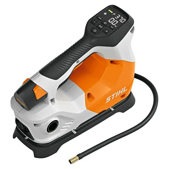 Stihl AS Akku-Kompressor KOA 20 - 12 V, Ohne Akku, 10,3 bar - Die STIHL Akku-Luftpumpe ist ein tragbares Gerät zum Aufpumpen von Reifen und anderen Gegenständen. Praktisch und einfach zu bedienen.