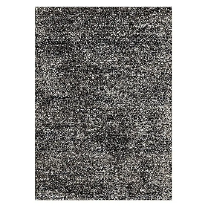Dekoria Flachgewebeteppich - grau, 170 x 120 cm - Nahaufnahme eines detailreichen, texturierten Teppichs in Grautönen mit subtilen blauen Akzenten, der eine robuste und elegante Optik bietet.