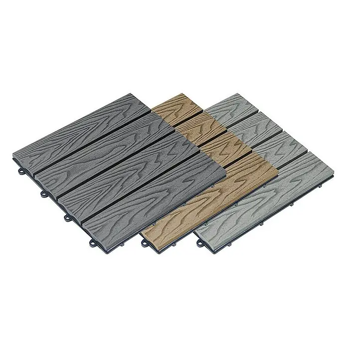 Home Deluxe Terrassenfliese BAVARO PREMIUM 2,5m² - Anthrazit, Matt - Die stilvollen Terrassenfliesen in verschiedenen Farben sind die perfekte Wahl für jeden Außenbereich. Sie sind einfach zu verlegen und pflegeleicht.