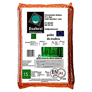 Pellets de madera (15 kg, 1 ud.)