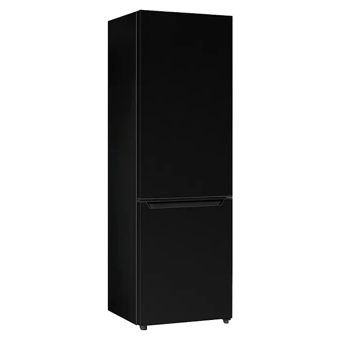 Respekta Kühl-Gefrierkombination Gotland - 55 x 54 x 176 cm, Schwarz, Nutzinhalt Gesamt: 262 l - Hier ist ein elegantes, schwarzes Kühl-Gefrierkombination, ideal für moderne Küchen. Es bietet sowohl Stil als auch Funktionalität für Ihre Lebensmittel.