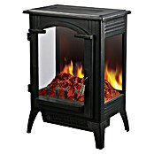 Fulmo Chimenea eléctrica Praga (2.000 W, Negro, 32 x 42 x 58,8 cm) | BAUHAUS