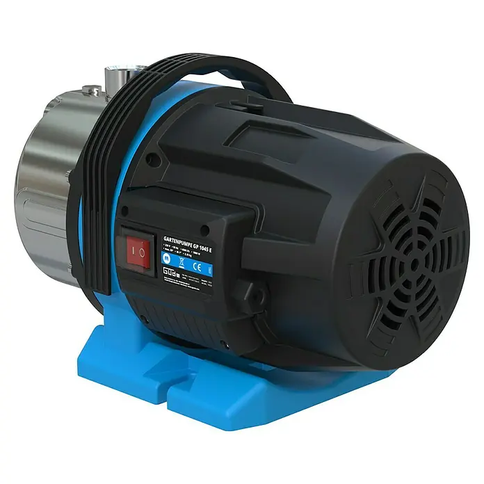 Güde Gartenpumpe GP1045 E - 1.000 W, Max. Fördermenge: 4.500 l/h - Gartenpumpe GP 1045 E. Eine leistungsstarke und zuverlässige Gartenpumpe für die Bewässerung und Wasserversorgung im Garten.