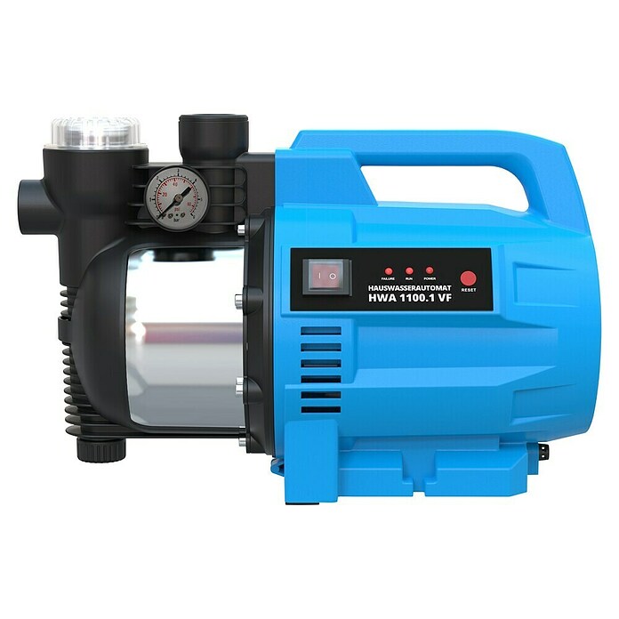 Güde Hauswasserautomat HWA 1100.1 VF mit Wasserfilter (1 100 W, Max. Fördermenge: 4 600 l/h, Max. Druck: 4,6 bar) | BAUHAUS