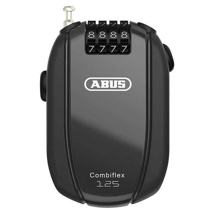 Abus Zahlen-Kabelschloss Combiflex Trip 125 (Länge: 125 cm, Passend für: Sicherung von Helmen u.Ä.) | BAUHAUS