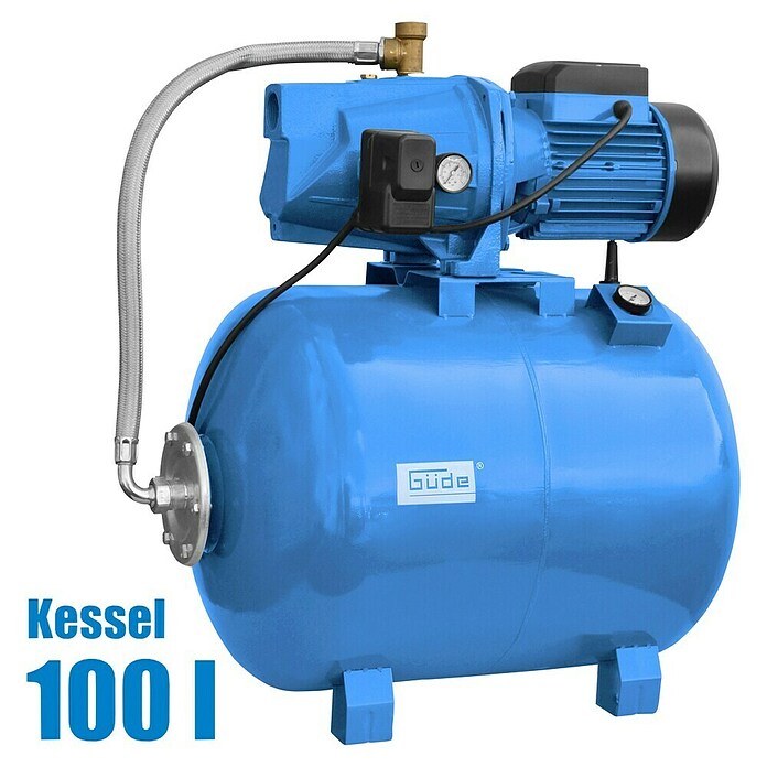 Güde Hauswasserwerk HWW 2100 G (2 100 W, Max. Fördermenge: 6 000 l/h, Max. Druck: 5,3 bar) | BAUHAUS