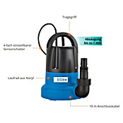 Güde Klarwasser-Tauchpumpe GFS 401 S (400 W, Max. Fördermenge: 7 000 l/h) | BAUHAUS