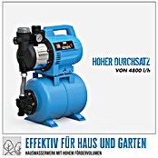 Güde Hauswasserwerk HWW 1400.2 VF (1 400 W, Max. Fördermenge: 4 800 l/h, Max. Druck: 4,8 bar) | BAUHAUS