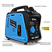 Güde Inverter-Stromerzeuger ISG 1200-1 (1,2 kW, Tankvolumen: 2,8 l, Verbrauch: 0,57 l/h) | BAUHAUS