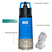 Güde Drucktauchpumpe GDT 1200 I (1 200 W, Max. Fördermenge: 6 000 l/h) | BAUHAUS