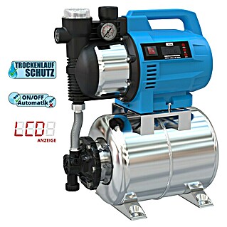 Güde Hauswasserwerk HWW 1400.3 VF INOX (1 400 W, Max. Fördermenge: 4 800 l/h, Max. Druck: 4,8 bar)