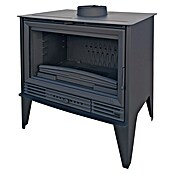 Invicta Estufa de leña Padua con ventiladores (10 kW, Volumen de calefacción: 300 m³, con ventiladores, Negro) | BAUHAUS