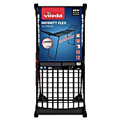 Vileda Tendedero con alas Infinity Flex extensible (Longitud cuerda de tender: 30 m, L x An x Al: 304 x 56 x 128 cm, Negro) | BAUHAUS