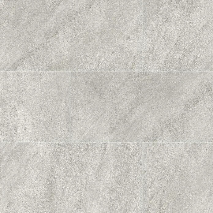 Terrassenfliese Durastone - 60 x 120 x 2 cm, Grau, Matt - Graue Bodenfliesen mit leichter Textur, die ein modernes und sauberes Aussehen verleihen. Ideal für Badezimmer oder Küchen.