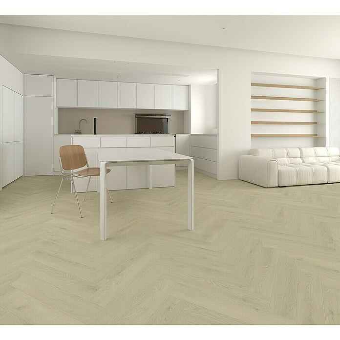 Vinylboden Rigid Herringbone (Eiche Dalvik, Fischgrät, 125 x 625 x 5,5 mm) | BAUHAUS