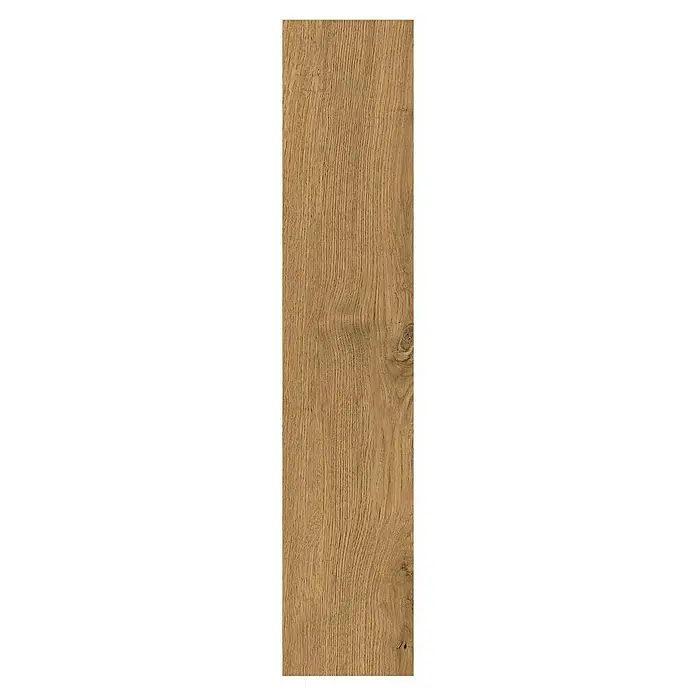 Vinylboden Rigid Herringbone - Eiche Selfoss, Fischgrät, 125 x 625 x 5,5 mm - Holzfurnier mit natürlicher Maserung und warmen Farbtönen, ideal für Möbel oder Wandverkleidungen.