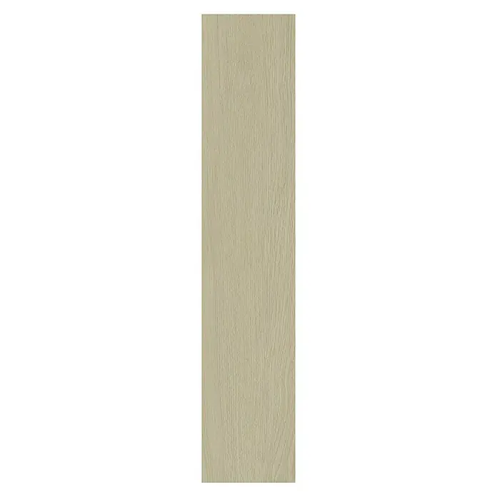 Vinylboden Rigid Herringbone - Eiche Dalvik, Fischgrät, 125 x 625 x 5,5 mm - Helle Holzplanke mit einer subtilen Maserung, ideal für minimalistische und moderne Inneneinrichtungen, die Wärme und Natürlichkeit suchen.