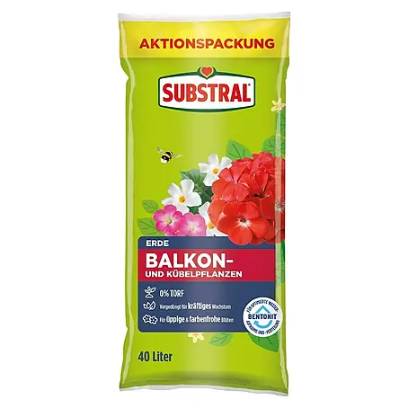 Substral  Pflanzerde Balkon- und Kübelpflanzen