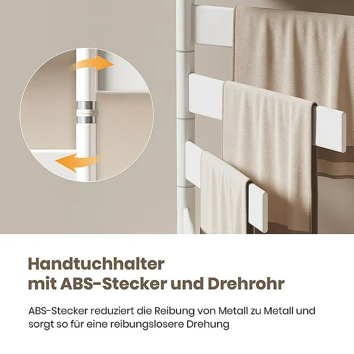 Emke Elektro-Badheizkörper Smart Steuerung Handtuchwärmer - B x H: 45 x 76 cm