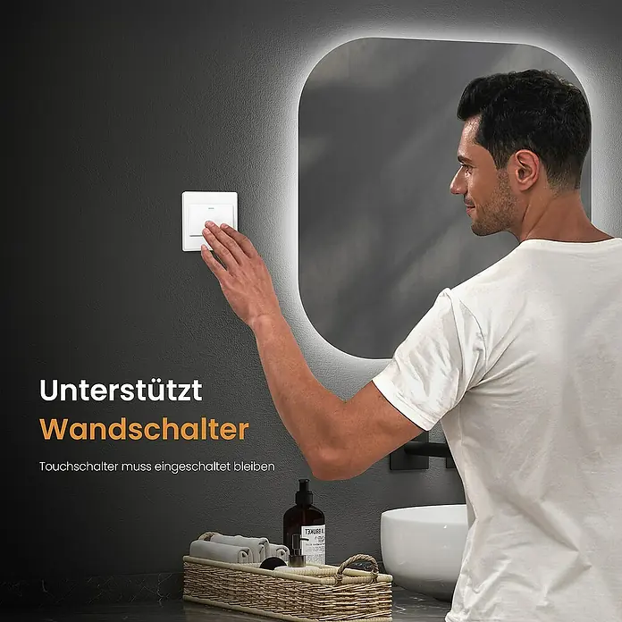 Emke Lichtspiegel Zylux - 50 x 50 cm