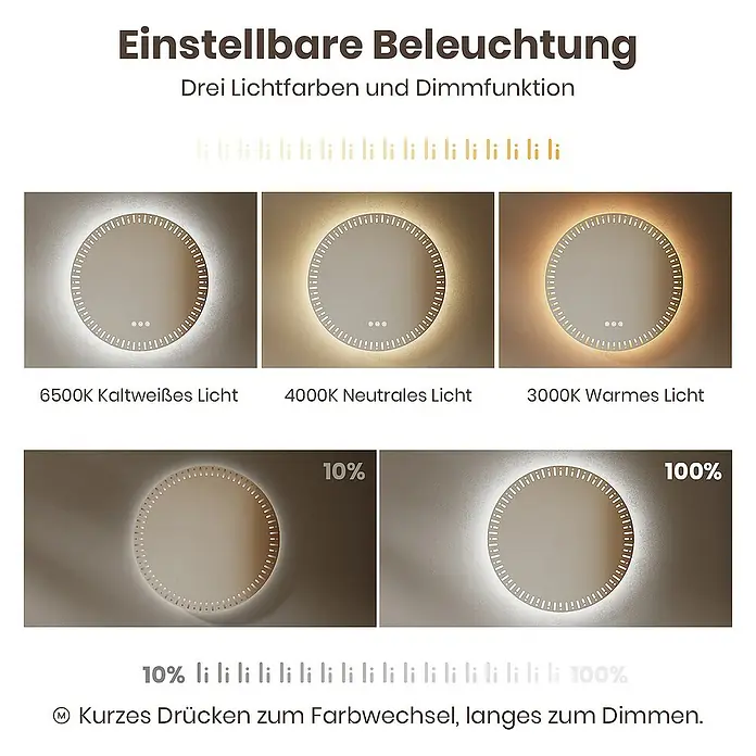Emke Lichtspiegel Calib - 50 x 50 cm