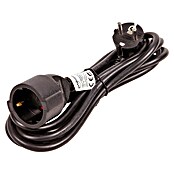 Arte confort Alargo (3 m, Negro, IP20, H05VV-F) | BAUHAUS