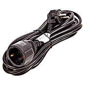 Arte confort Alargo (5 m, Negro, IP20, H05VV-F) | BAUHAUS