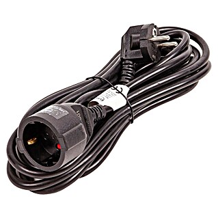Arte confort Alargo (5 m, Negro, IP20, H05VV-F)