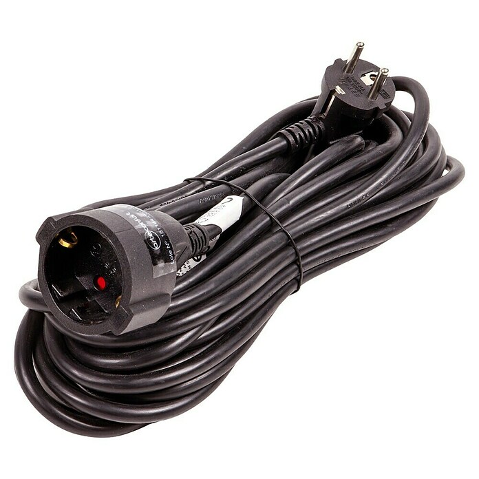 Arte confort Alargo (10 m, Negro, IP20, H05VV-F) | BAUHAUS