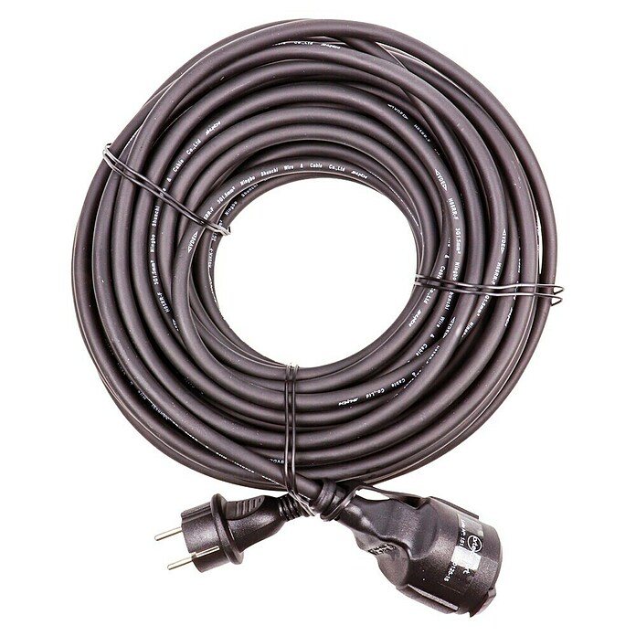 Arte confort Alargo impermeable (10 m, Negro, IP44, H05RR-F) | BAUHAUS