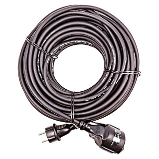 Arte confort Alargo impermeable (10 m, Negro, IP44, H05RR-F)