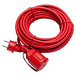Arte confort Alargo impermeable (10 m, Rojo, IP44, H05RR-F)