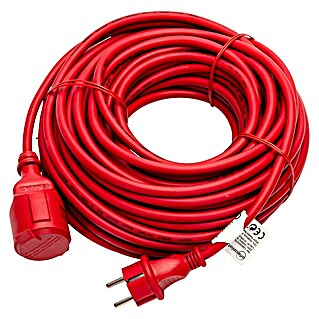 Arte confort Alargo impermeable (25 m, Rojo, IP44, H05RR-F)