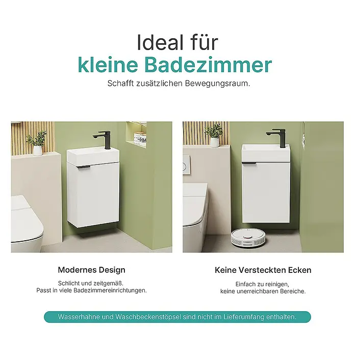 Emke Badmöbel-Set Puris - Weiß