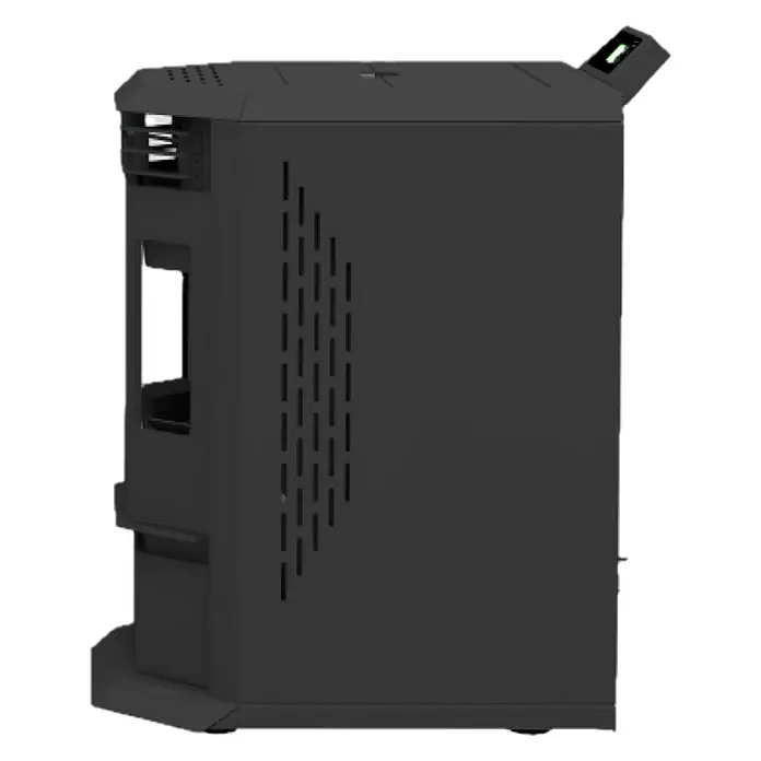 SCHENGER Pelletofen HLP3602 - 9,3 kW, Raumheizvermögen: 200 m³, 0,9 kg/h, Farbe Verkleidung: Schwarz