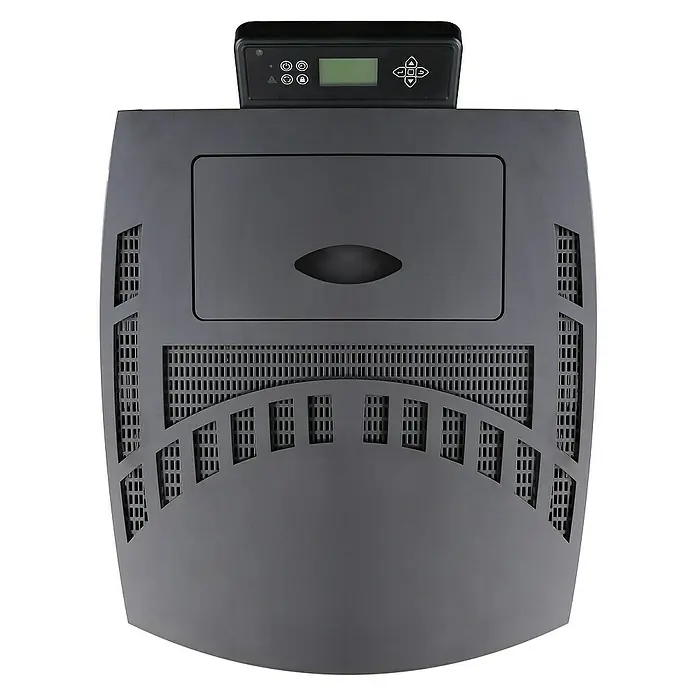 SCHENGER Pelletofen HP51 - 8,8 kW, Raumheizvermögen: 160 m³, 0,9 kg/h, Farbe Verkleidung: Rot