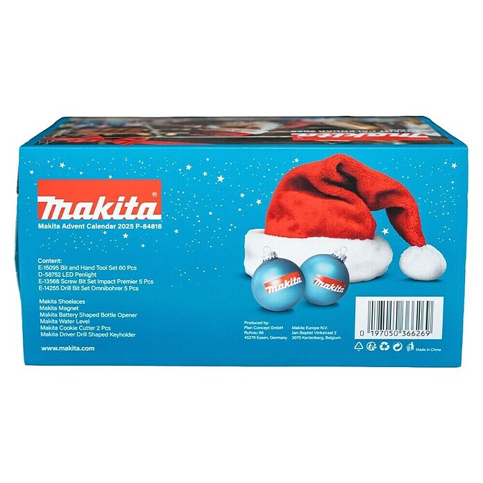 Makita Adventskalender 2025 (60 -delig) | BAUHAUS