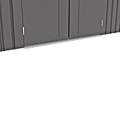 Gardol Gerätehaus Style Max (Außenmaß inkl. Dachüberstand (B x T): 289 x 253 cm, Stahl, Schwarz) | BAUHAUS