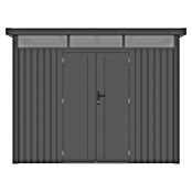 Gardol Gerätehaus Cubus Max (Außenmaß inkl. Dachüberstand (B x T): 294 x 230 cm, Stahl, Schwarz) | BAUHAUS