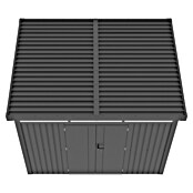 Gardol Gerätehaus Cubus Max (Außenmaß inkl. Dachüberstand (B x T): 294 x 230 cm, Stahl, Schwarz) | BAUHAUS