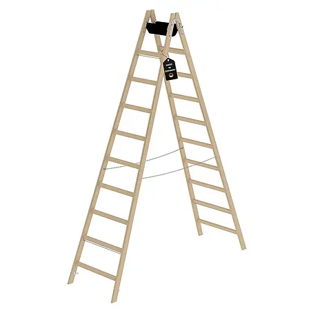 Proregal  Doppel-Stehleiter mit 20 Sprossen