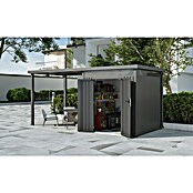 Gardol Prizidek za vrtno lopo Cubus & Cubus Max  (230 x 275 cm, Jeklo, Črna) | 7447 - Zubehör Gartenhäuser Metall | IAGD - Gartenhäuser | IAG - Außenbereichsausstattung | IA - Gartenhartware | I - Stadtgarten | BAUHAUS