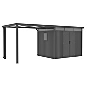 Gardol Prizidek za vrtno lopo Cubus & Cubus Max  (230 x 275 cm, Jeklo, Črna) | 7447 - Zubehör Gartenhäuser Metall | IAGD - Gartenhäuser | IAG - Außenbereichsausstattung | IA - Gartenhartware | I - Stadtgarten | BAUHAUS