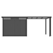 Gardol Prizidek za vrtno lopo Cubus & Cubus Max  (230 x 275 cm, Jeklo, Črna) | 7447 - Zubehör Gartenhäuser Metall | IAGD - Gartenhäuser | IAG - Außenbereichsausstattung | IA - Gartenhartware | I - Stadtgarten | BAUHAUS