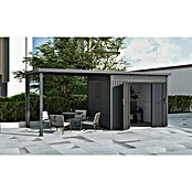 Gardol Prizidek za vrtno lopo Cubus & Cubus Max  (230 x 275 cm, Jeklo, Črna) | 7447 - Zubehör Gartenhäuser Metall | IAGD - Gartenhäuser | IAG - Außenbereichsausstattung | IA - Gartenhartware | I - Stadtgarten | BAUHAUS