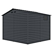Gardol Gerätehaus Easy One Max (Außenmaß inkl. Dachüberstand (B x T): 277 x 259 cm, Stahl, Anthrazit) | BAUHAUS