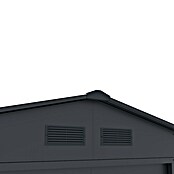 Gardol Gerätehaus Easy One Max (Außenmaß inkl. Dachüberstand (B x T): 277 x 259 cm, Stahl, Anthrazit) | BAUHAUS