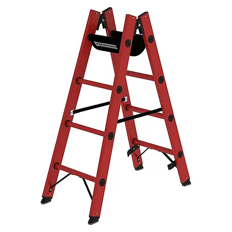 Proregal  Doppel-Stehleiter mit 8 Sprossen